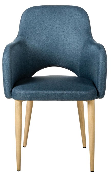 Стул-кресло Ledger синего цвета