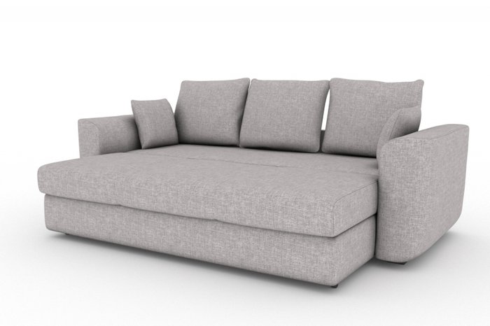 Прямой диван-кровать Stamford серого цвета