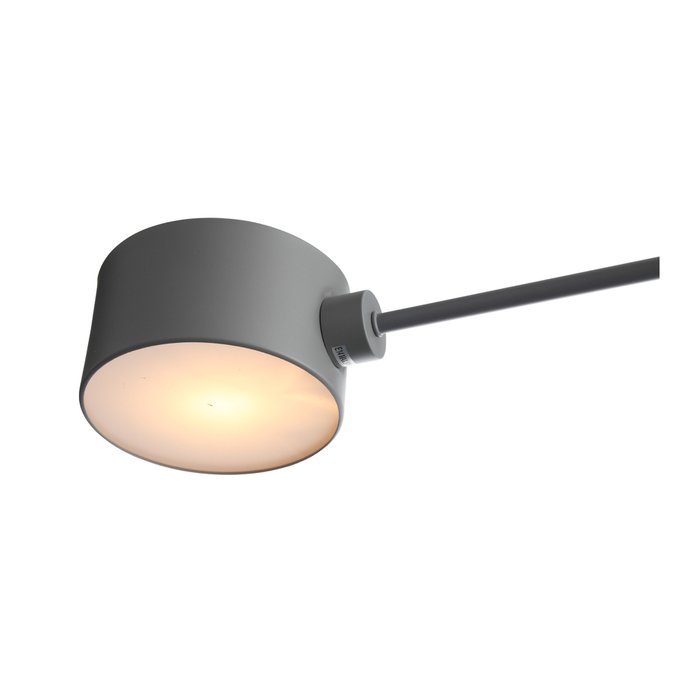 Светильник потолочный Gimento серого цвета - лучшие Потолочные люстры в INMYROOM