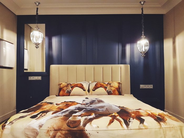 Кровать Клэр 200х200 серо-бежевого цвета с подъемным механизмом