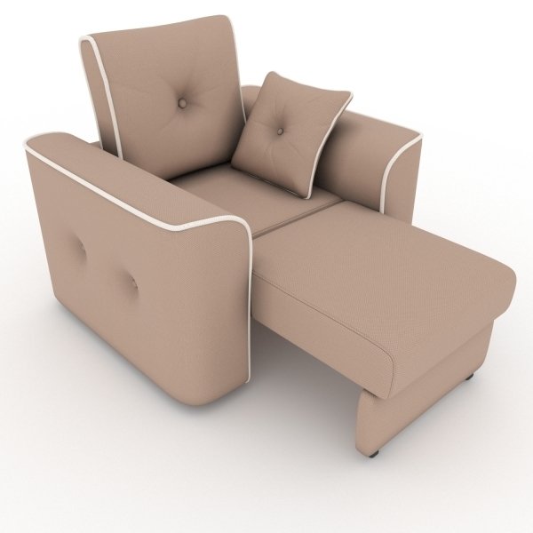 Кресло-кровать Navrik темно-коричневого цвета