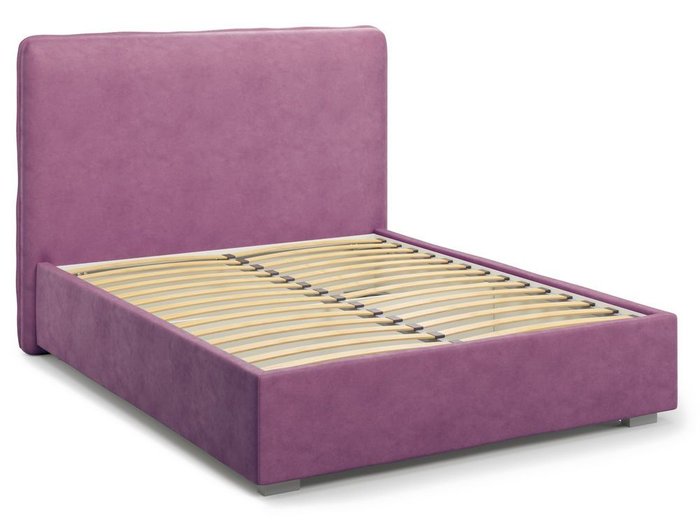 Кровать Brachano 180х200 фиолетового цвета