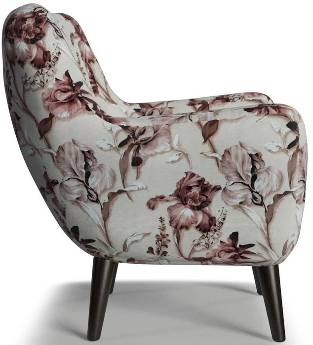 Кресло Элефант Люкс Iris серо-бежевого цвета - лучшие Интерьерные кресла в INMYROOM