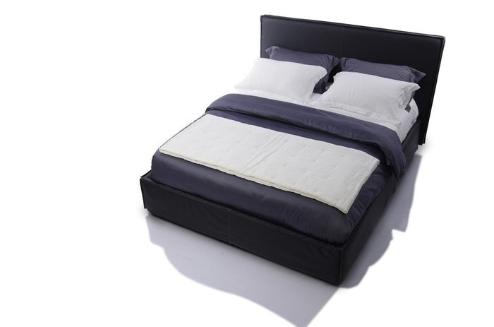 Кровать Mood 120х200 черного цвета  