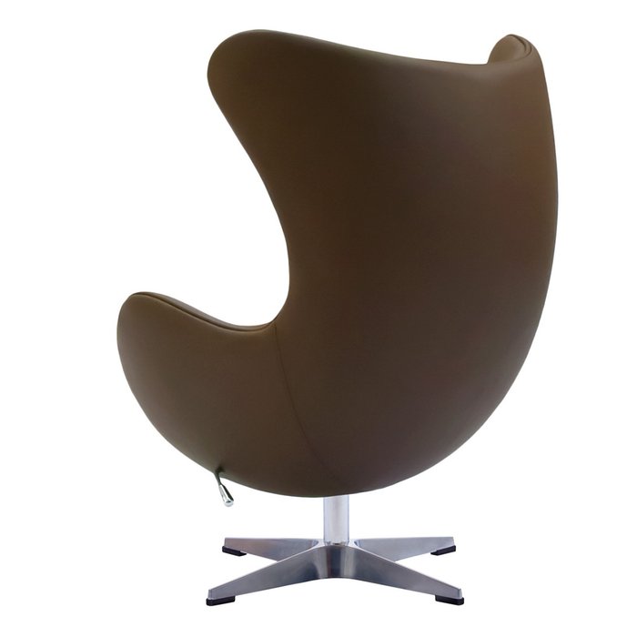 Кресло Egg Chair коричневого цвета