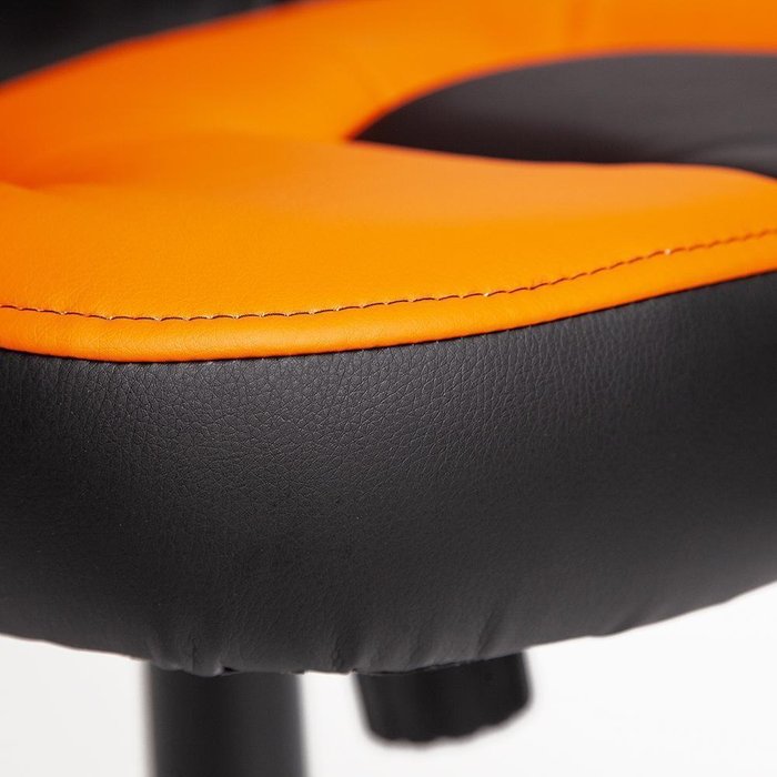 Кресло офисное Neo черно-оранжевого цвета