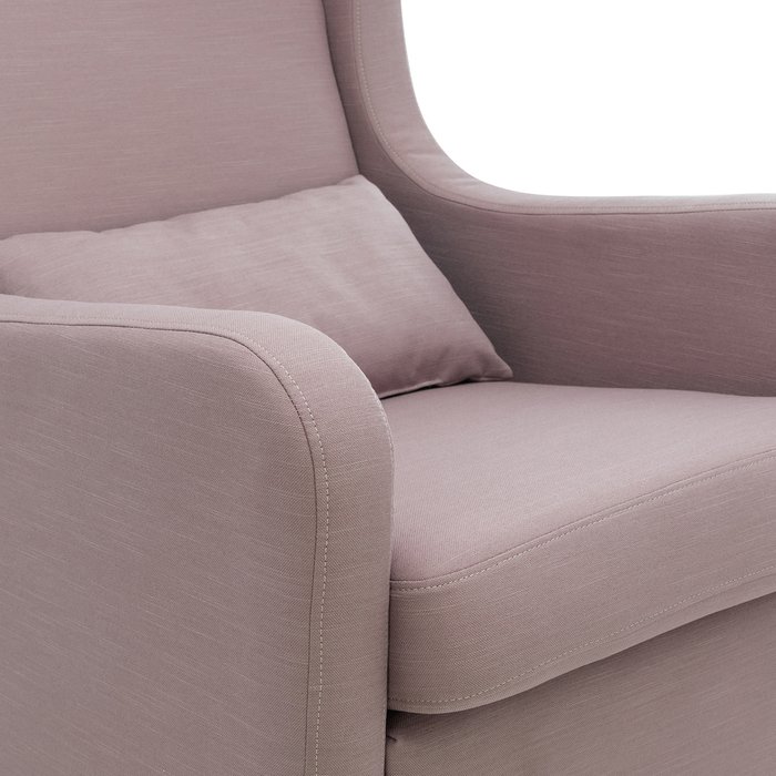 Кресло Хилтон розового цвета 