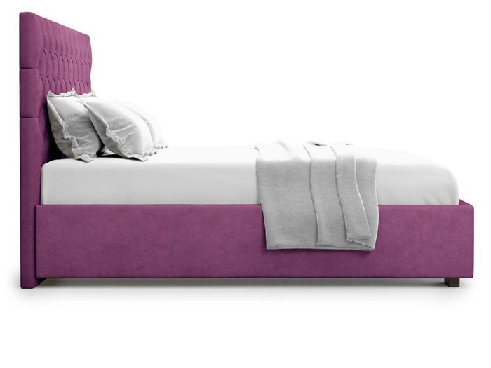 Кровать Nemi  без подъемного механизма 180х200 фиолетового цвета