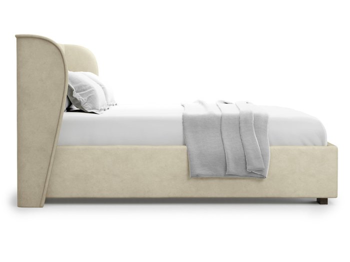 Кровать Tenno 160х200 бежевого цвета с подъемным механизмом 