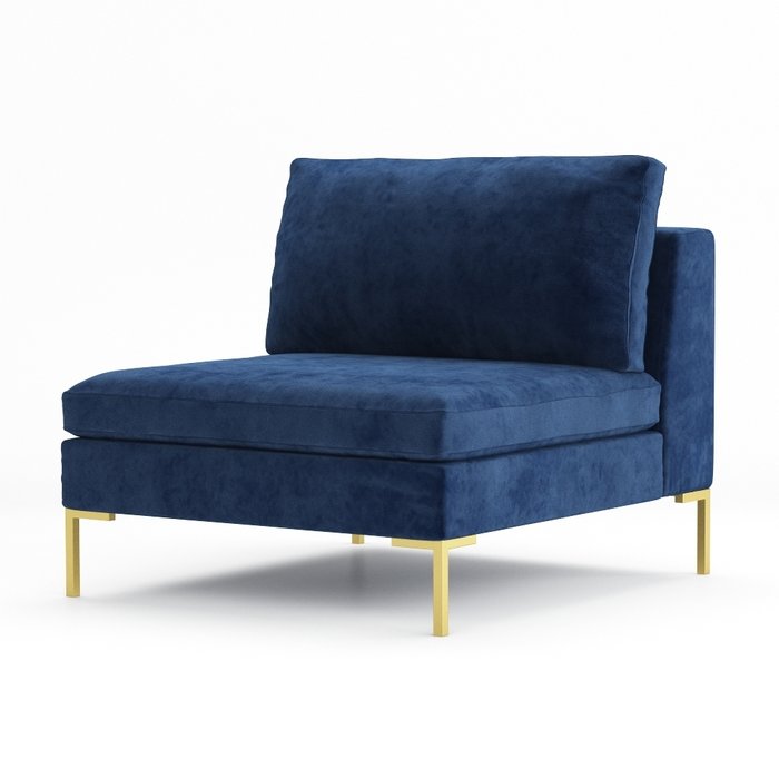 Кресло Kona темно-синего цвета 