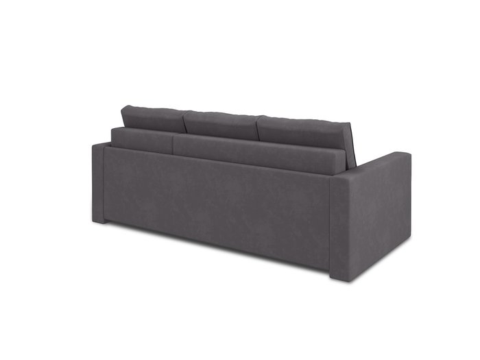 Угловой диван-кровать Macao темно-серого цвета
