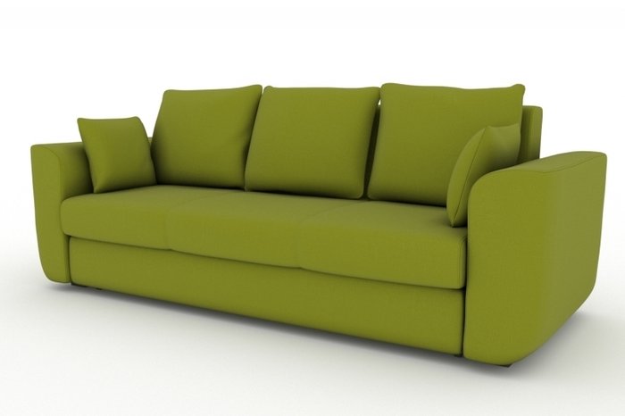 Прямой диван-кровать Stamford зеленого цвета