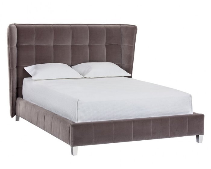 Кровать Orion серого цвета 160х200