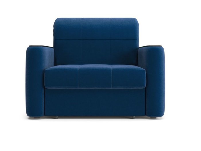 Кресло-кровать Ницца синего цвета