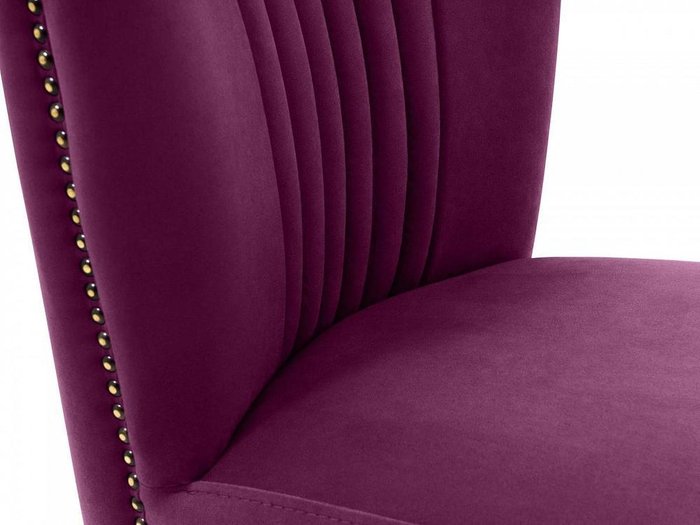 Кресло Barbara фиолетового цвета