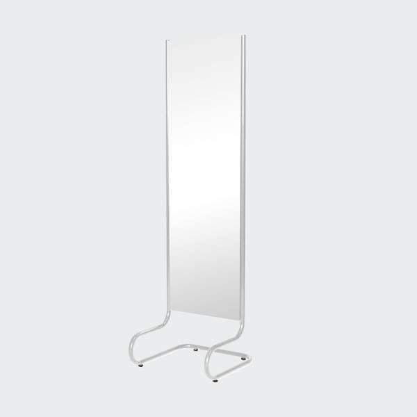 Зеркало напольное Bauhaus белого цвета