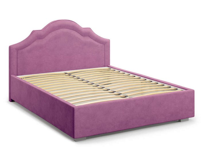 Кровать Madzore без подъемного механизма 160х200 фиолетового цвета