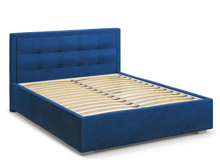 Кровать Komo 180х200 синего цвета