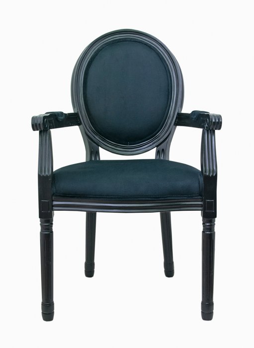 Стул Volker arm black черного цвета - купить Обеденные стулья по цене 31800.0