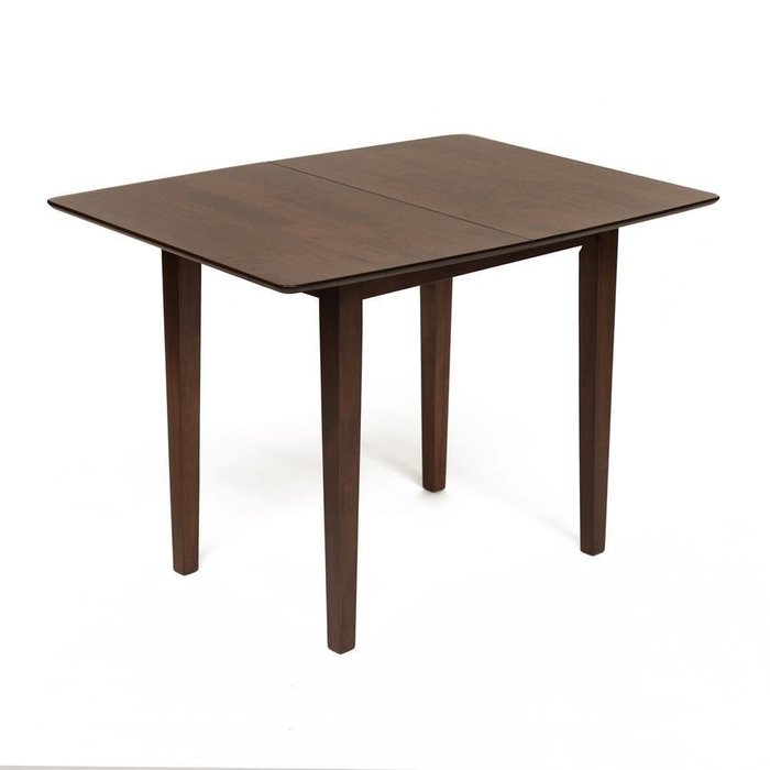 Стол раскладной Tempio темно-коричневого цвета - лучшие Обеденные столы в INMYROOM