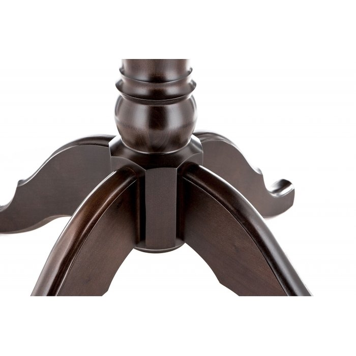 Обеденный раскладной стол Лосон цвета шоколад