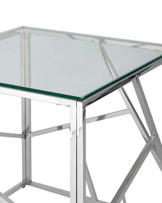 Кофейный столик Арт Деко серебряного цвета - лучшие Кофейные столики в INMYROOM