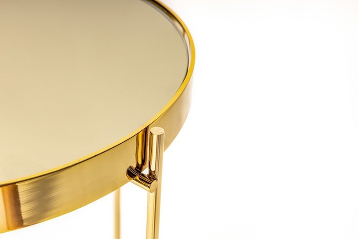 Журнальный столик Gatsby M золотого цвета