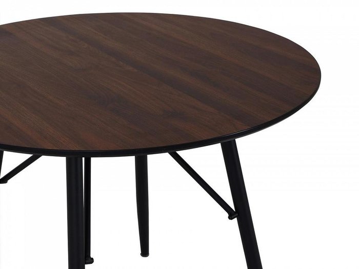 Обеденный стол Tootsy со столешницей темно-коричневого цвета 