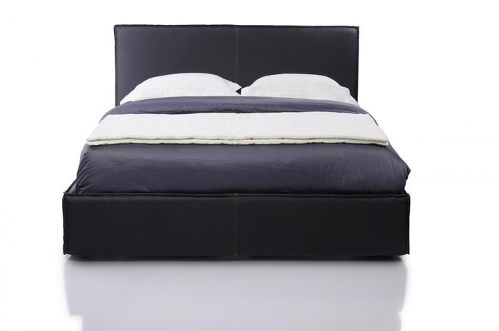 Кровать Mood 180х200 с подъемным механизмом черного цвета