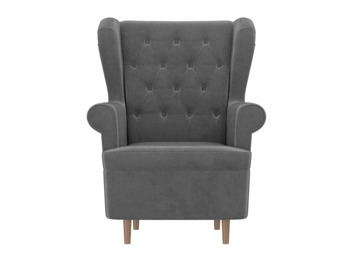 Кресло Торин Люкс серного цвета - купить Интерьерные кресла по цене 23990.0