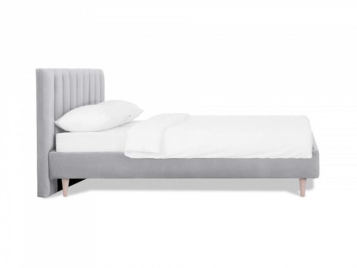 Кровать Queen II Sofia L 160х200 серого цвета  - лучшие Кровати для спальни в INMYROOM