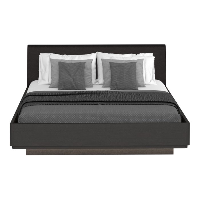 Кровать Элеонора 160х200 черного цвета с подъемным механизмом