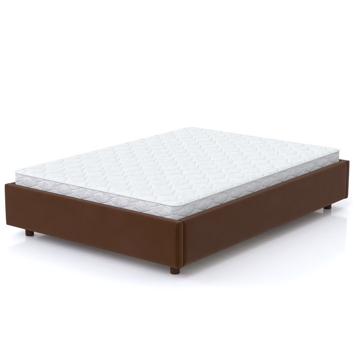 Кровать SleepBox 90x200 темно-коричневого цвета