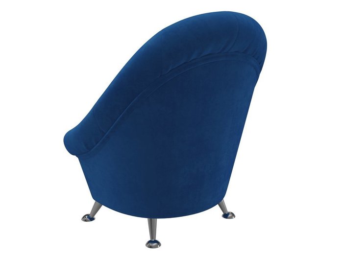 Кресло Амелия голубого цвета