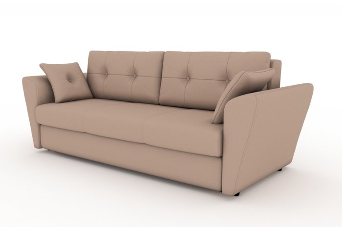 Прямой диван-кровать Neapol темно-бежевого цвета