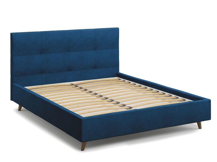 Кровать Garda 160х200 синего цвета