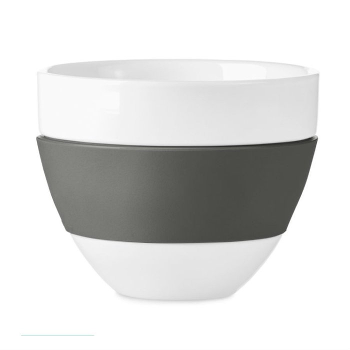 Чашка для латте Aroma бело-серого цвета