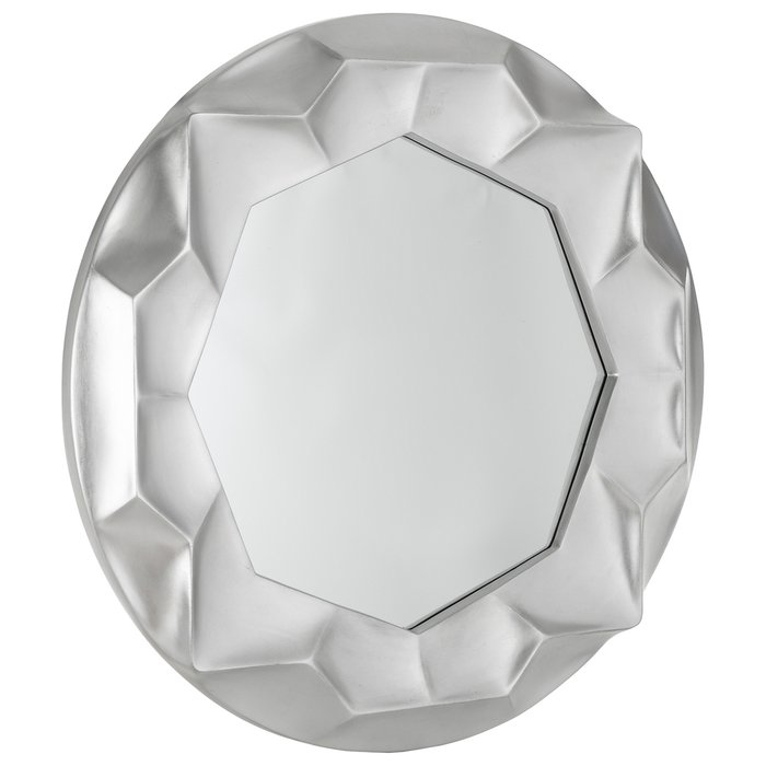 Зеркало настенное Монтрё серебряного цвета  - лучшие Настенные зеркала в INMYROOM