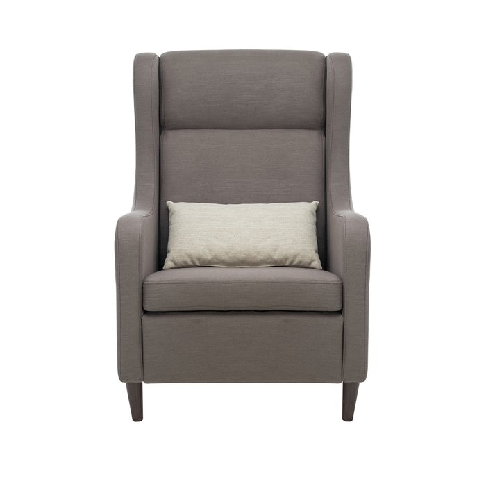 Кресло Хилтон темно-серого цвета - купить Интерьерные кресла по цене 24999.0