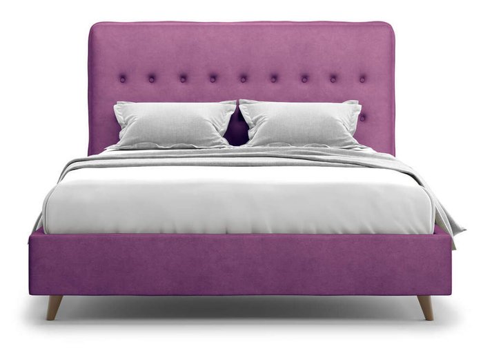 Кровать Bergamo фиолетового цвета 160х200