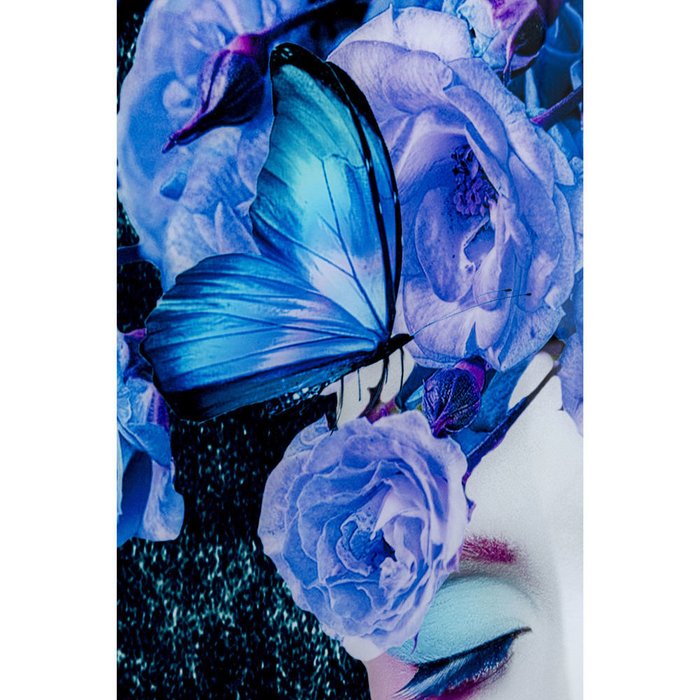 Картина Lady Flowers 80х120 со стеклом