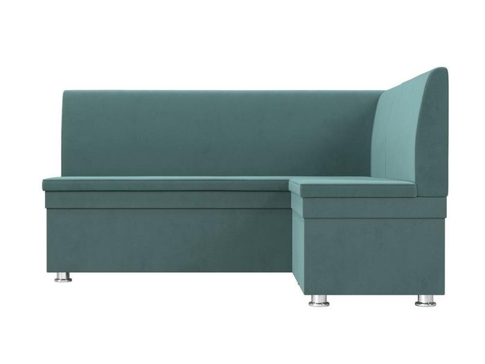 Угловой диван Уют бирюзового цвета - купить Угловые диваны по цене 22990.0