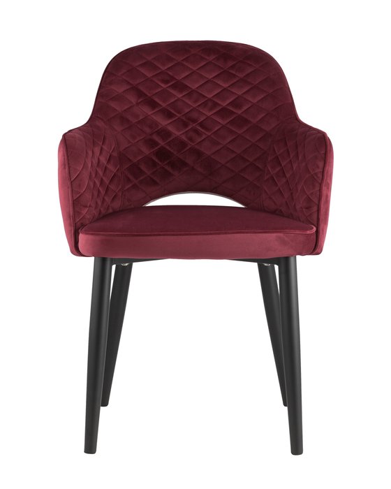 Стул Венера бордового цвета - лучшие Обеденные стулья в INMYROOM