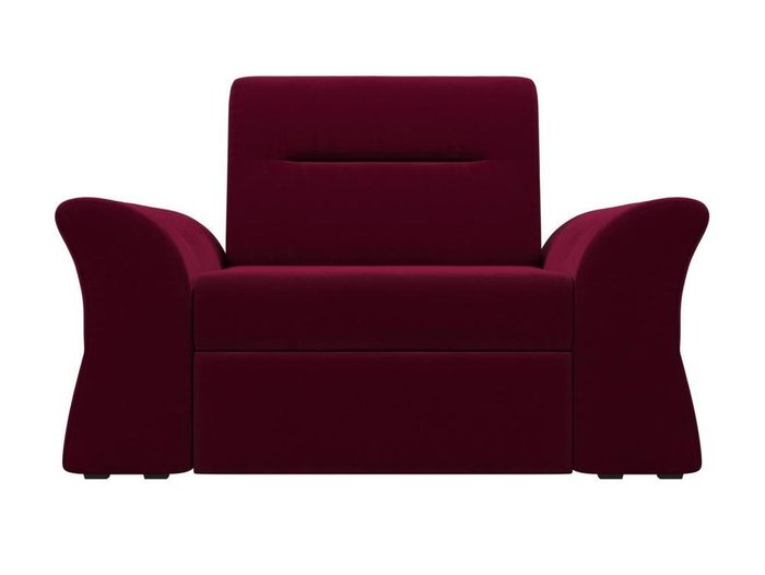 Кресло Клайд бордового цвета