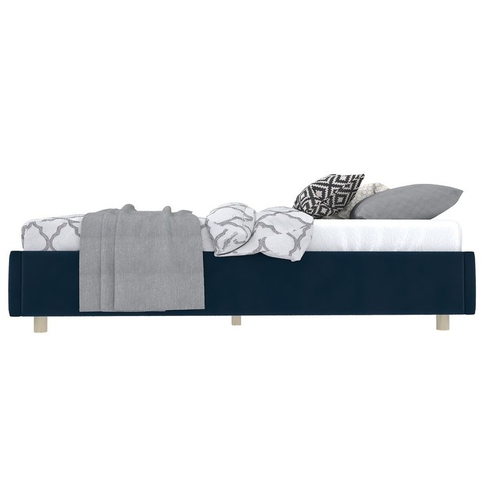 Кровать SleepBox 180x200 синего цвета