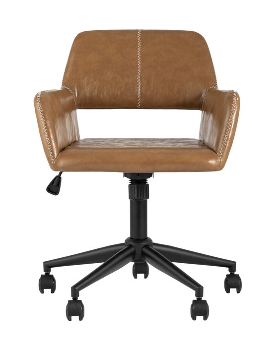 Кресло офисное Филиус коричневого цвета