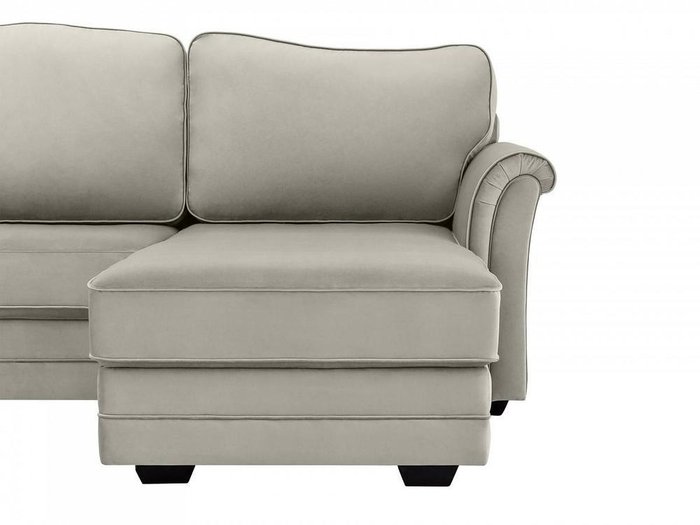 Угловой диван-кровать Sydney светло-серого цвета