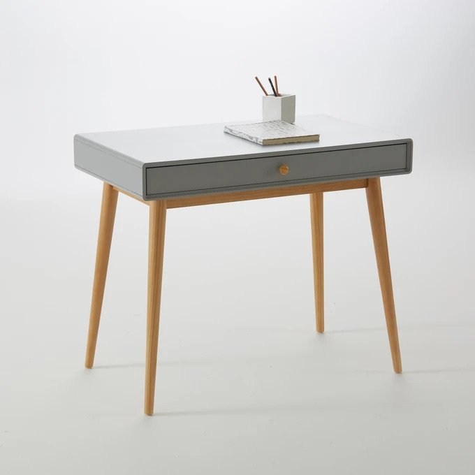 Письменный стол Jimi серого цвета - купить Письменные столы по цене 27756.0