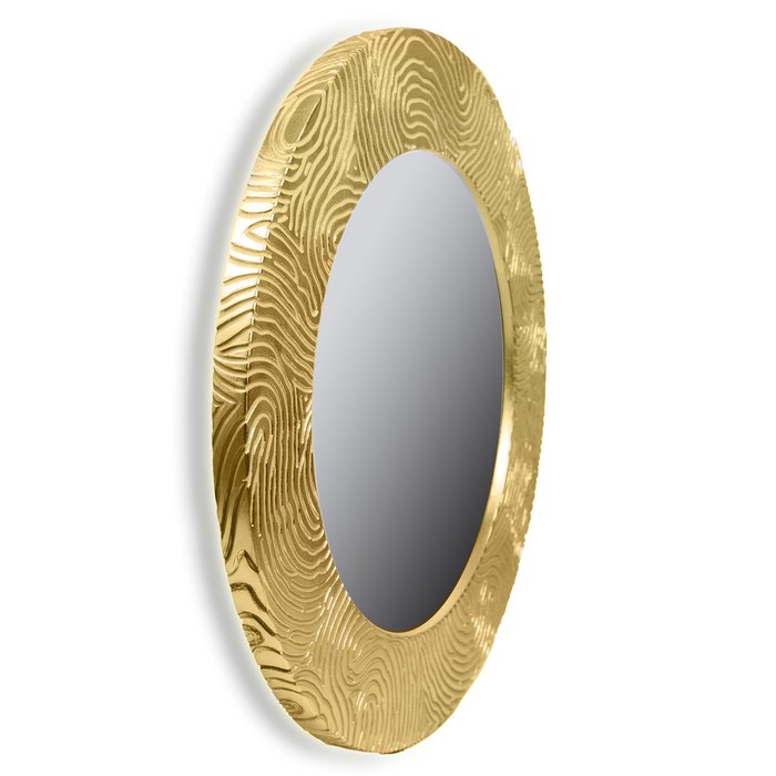 Настенное зеркало Fashion Mark золотого цвета