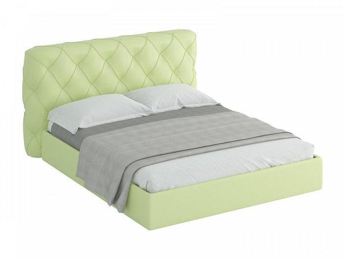 Кровать Ember салатового цвета 180х200